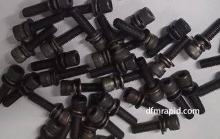 Black anodized screws